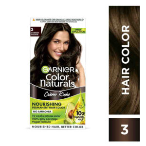 Garnier Hair Colour Darkest Brown 3 No 65ml