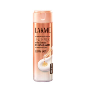 Lakme Peach Milk Moisturiser 2% Pro Ceramide Dry Skin 120ml